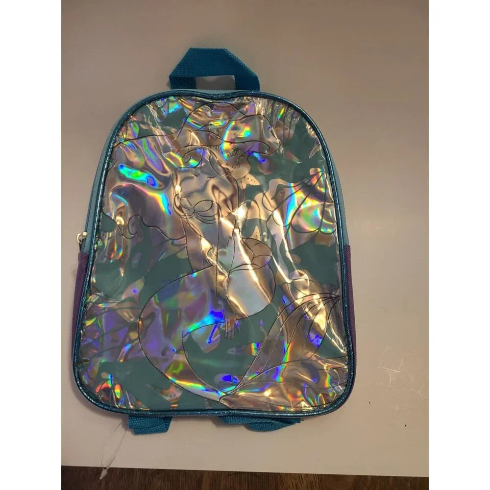 Disney Princess Ariel backpack Purple Iridescent NEW